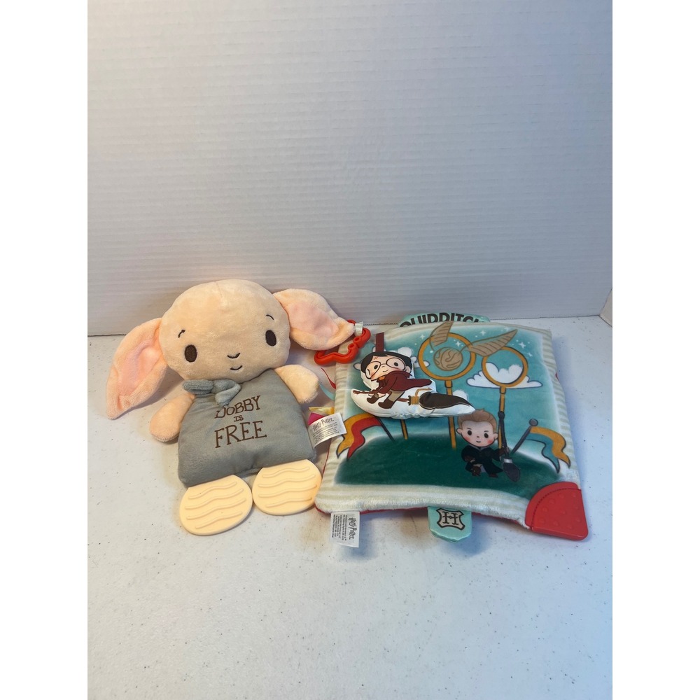 Harry Potter Kids Preferred Dobby Plush and Hogwarts Soft Activity Book Set